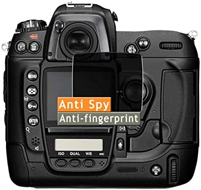 מגן מסך פרטיות של Vaxson, התואם ל- Nikon D2H Pro Anti Anti Spy Stuctors Scuteer [לא זכוכית מזג]